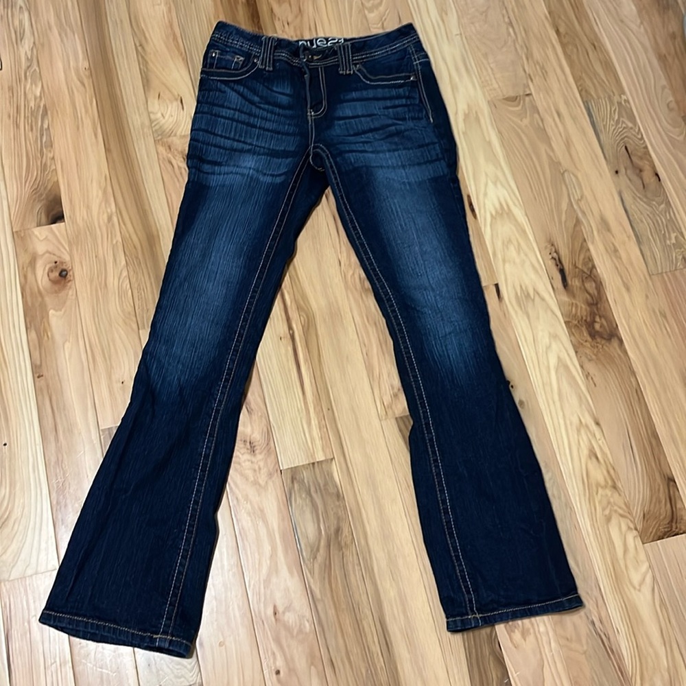 Rue 21 mid rise jeans, size 5-6 regular